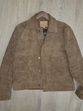 P&Co Suede Trucker Jacket